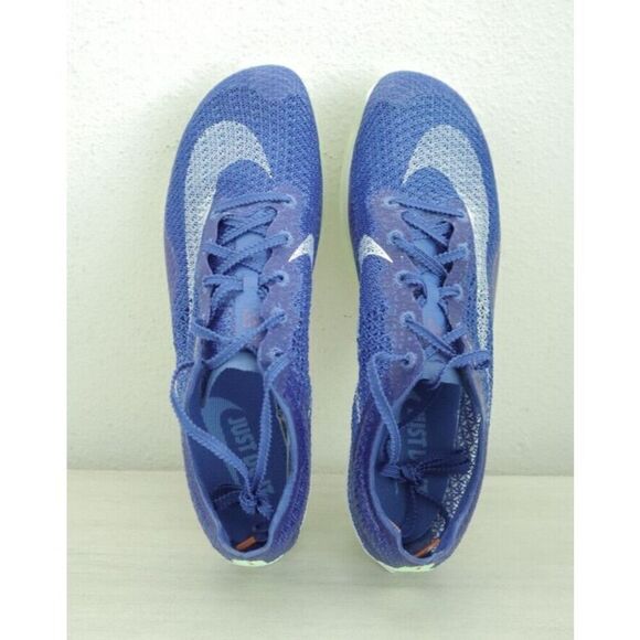 Nike D4385-400 Men Sz 8 Blue Air Zoom Victory Track & Field Running Spikes - Picture 11 of 16